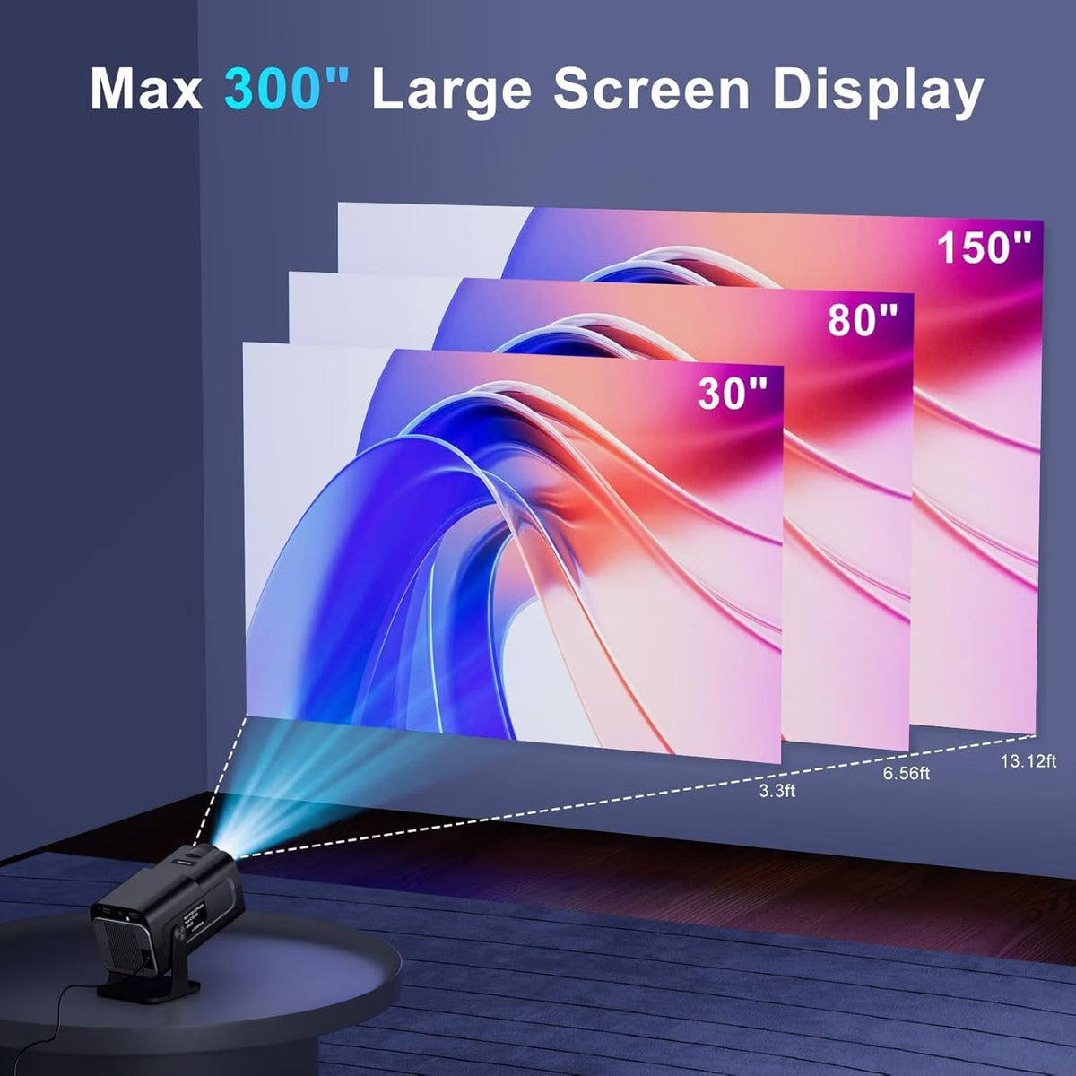 PANQORA PORTABLE PROJECTOR